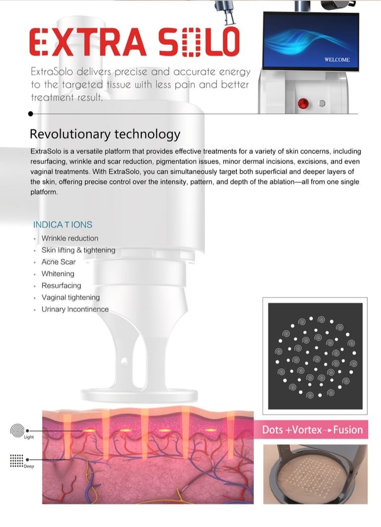 digital co₂ fractional laser machine – model l300 | 3 in 1 facial, gynecological & surgical treatments