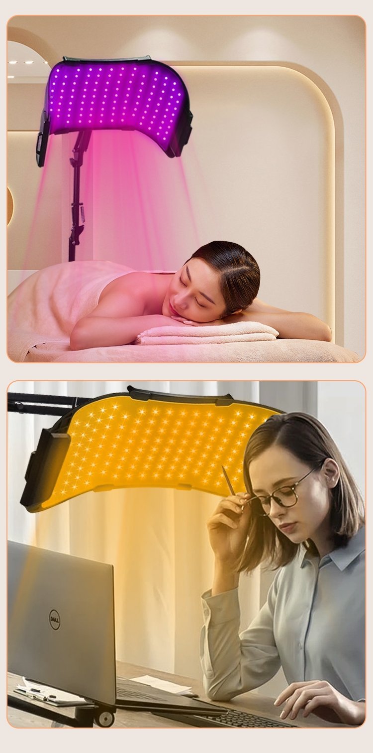 LED light therapy belt for body pain, joint stiffness, and skin rejuvenation