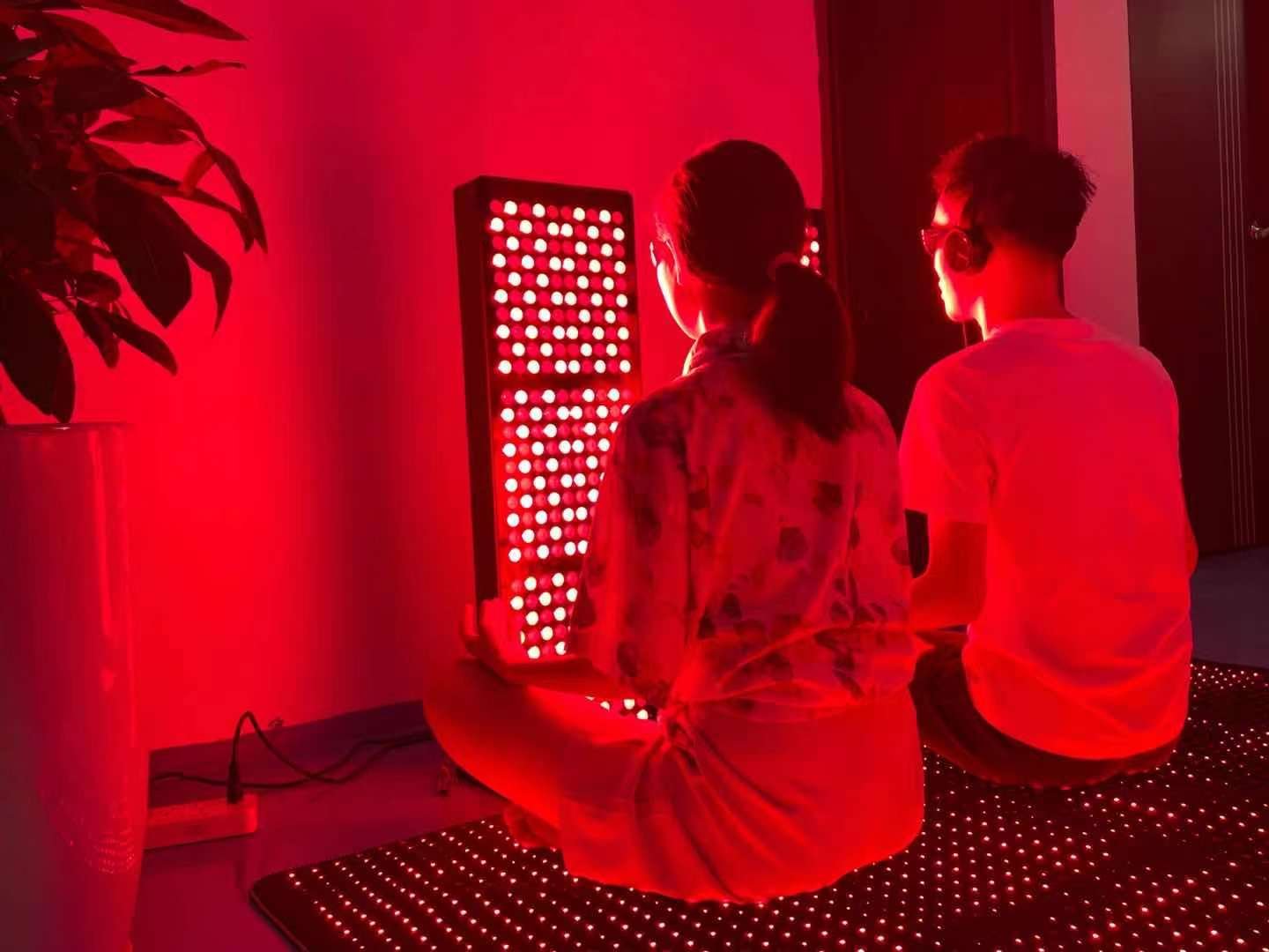 Red and near-infrared light therapy device for health and wellness
