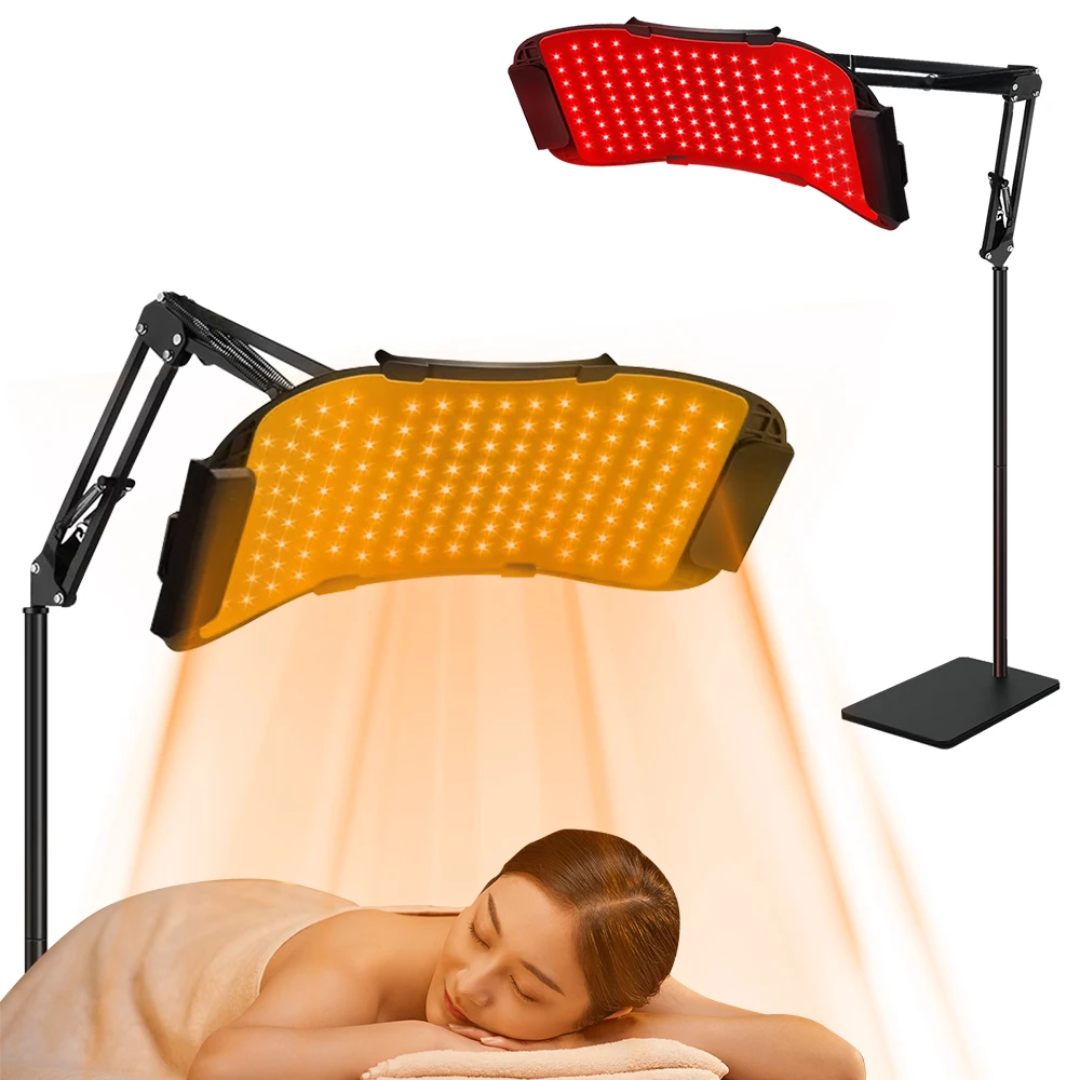 led red light therapy belt — 630nm & 850nm infrared | 5 color pdt model