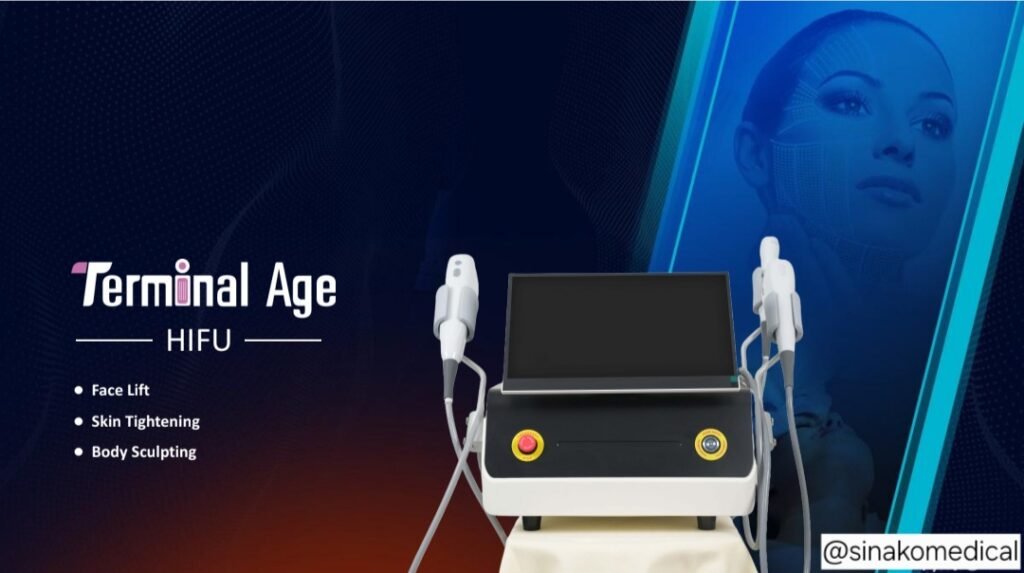 portable 3 in 1 hifu machine | face lifting, skin tightening & body contouring