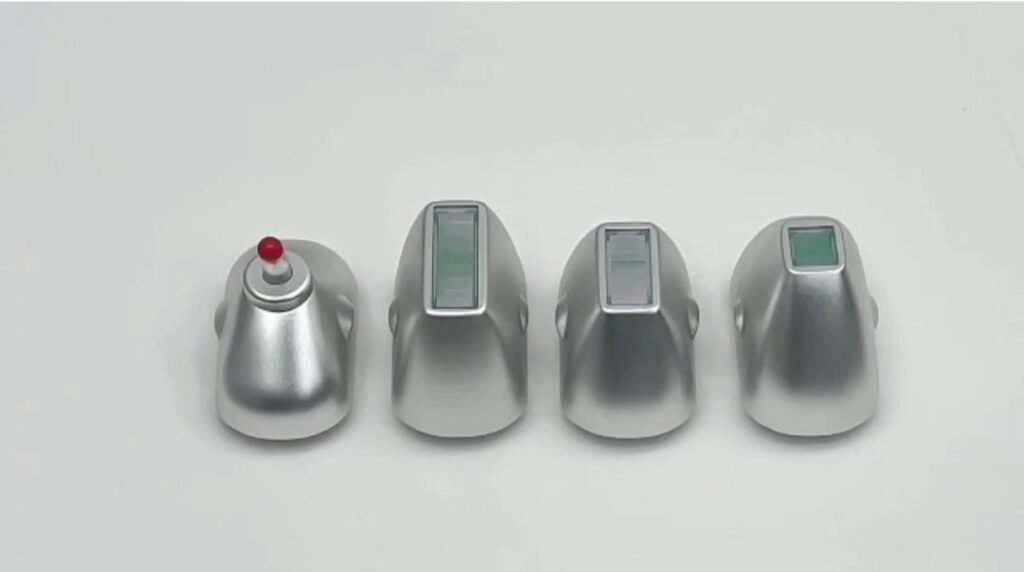 changeable diode laser spot sizes for handpiece