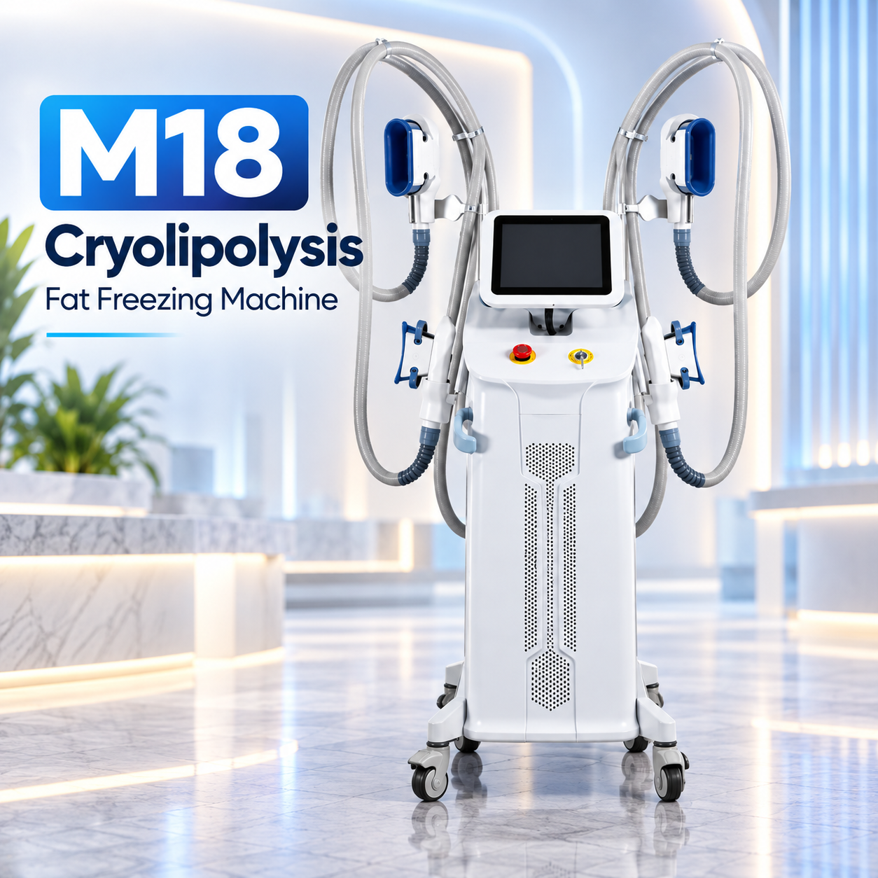Fat freeze cryolipolysis machine for beauty spa