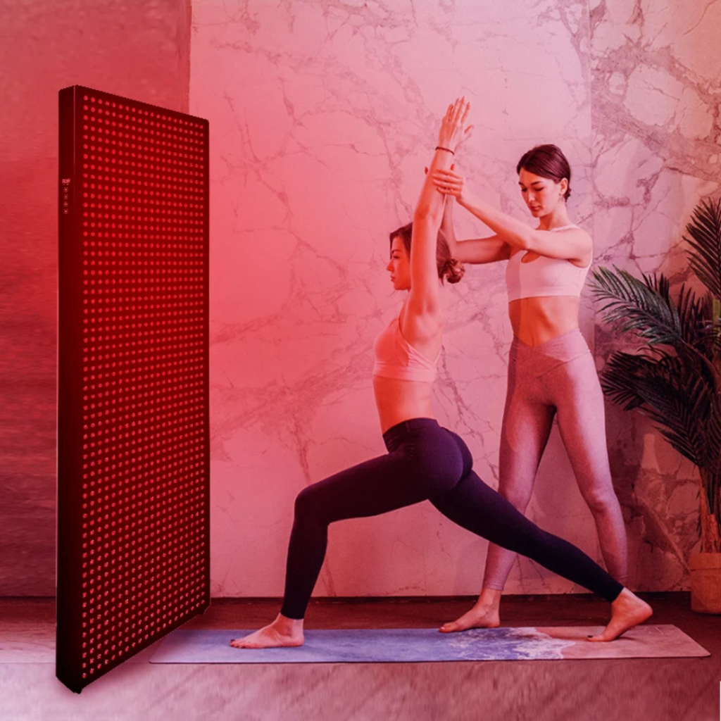 Red light therapy lamps