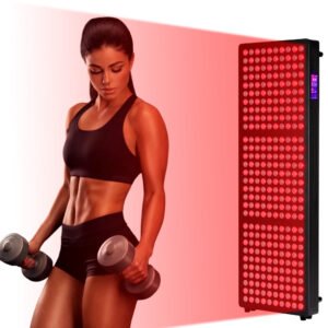 300 LEDs read light therapy panel for muscle recovery