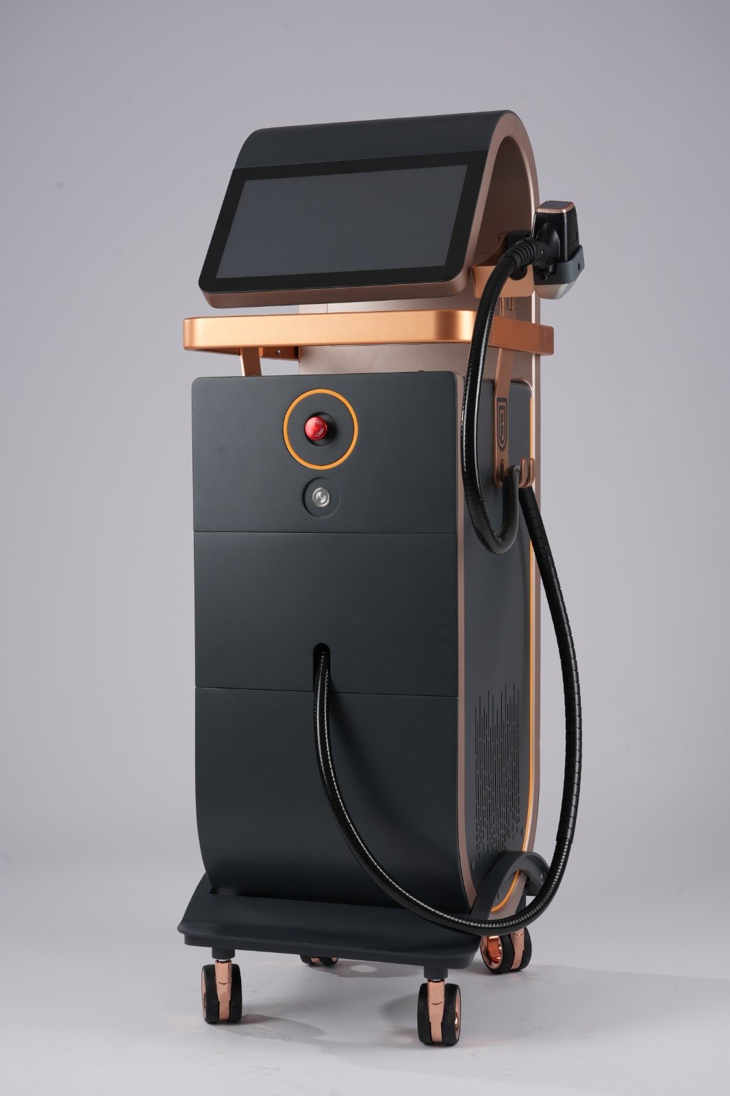 Black diode laser hair removal machine
