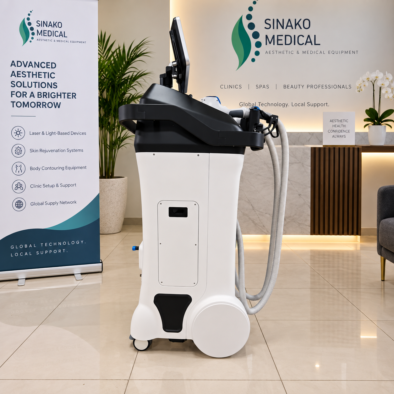 Aesthetic medical laser equipment supplier South Africa