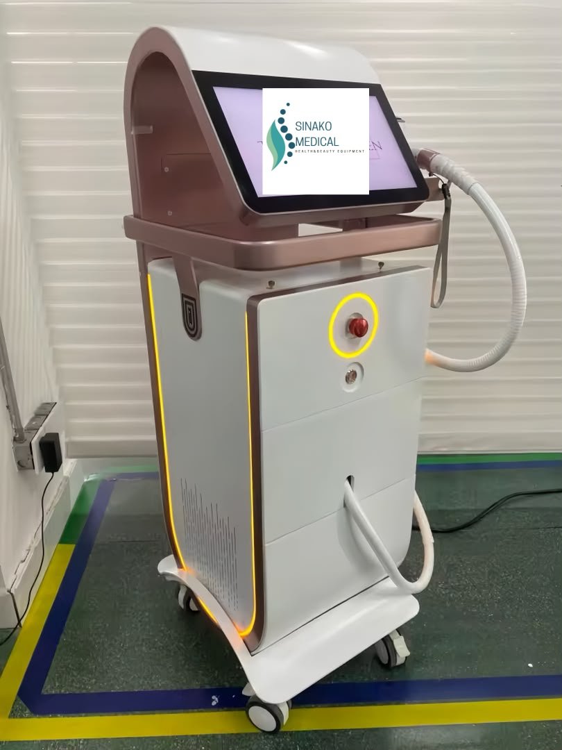 MDR certified diode laser hair removal system