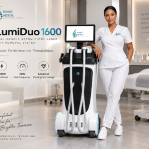 Medical diode laser hair removal system for med spas