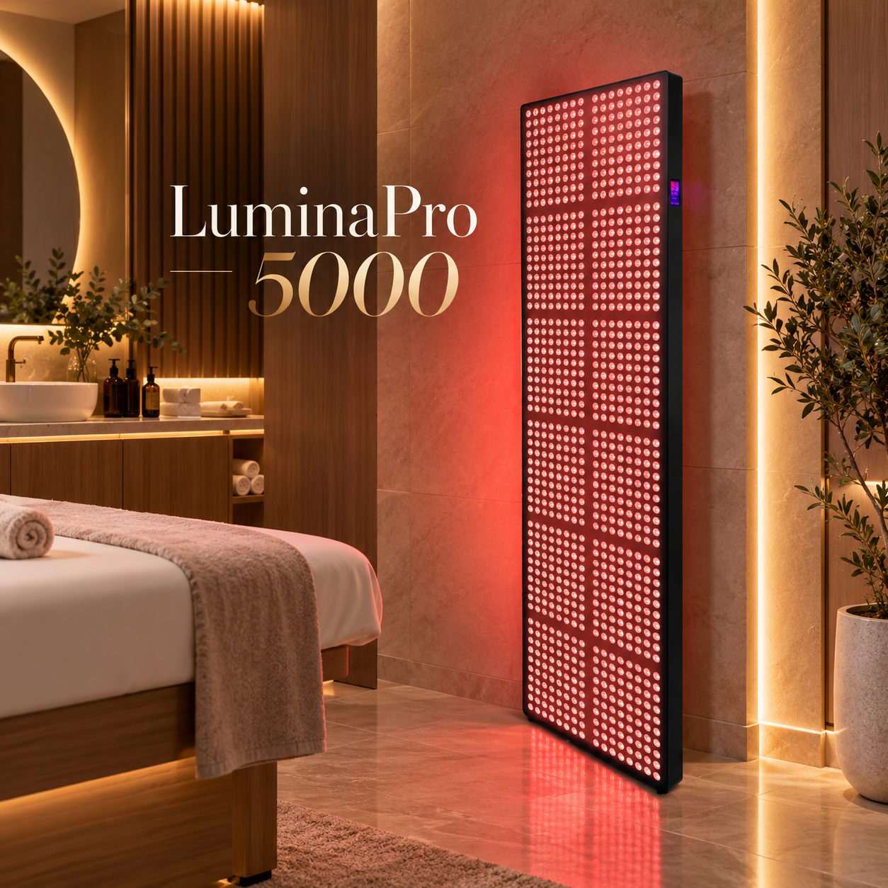 LED therapy panel