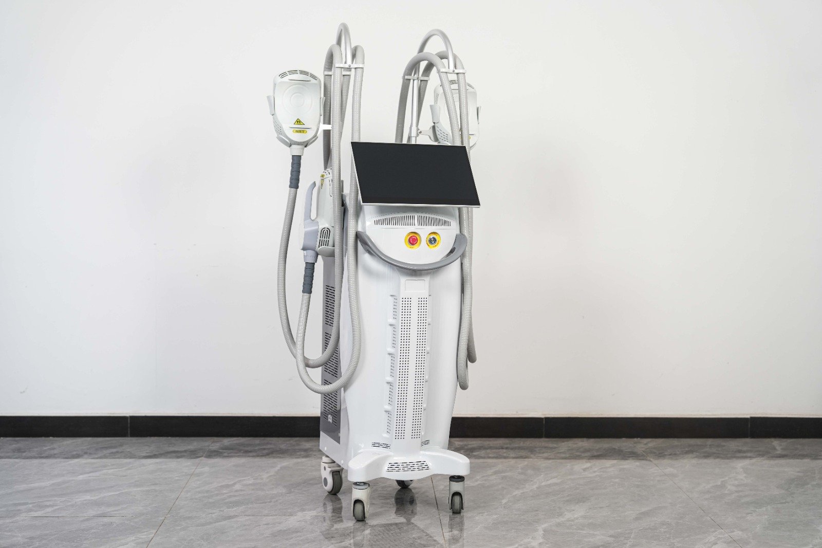 Electromagnetic muscle stimulation machine for aesthetic clinics
